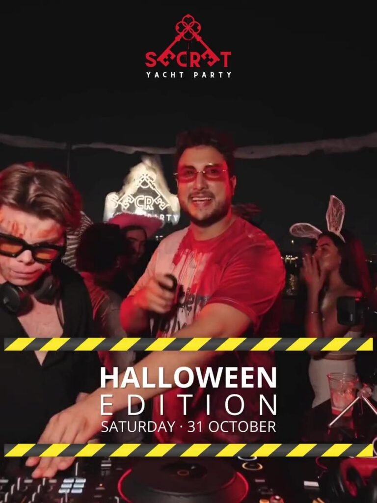 Halloween Party - Secret Yacht Party Dubai